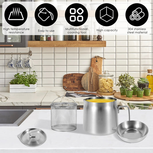 Ultimate Kitchen Oil Saver Pot